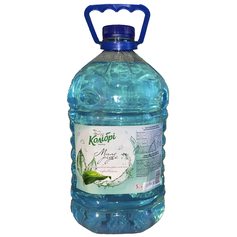 Мило рідке Колібрі (4820198850180), антибактеріальне, 5 л